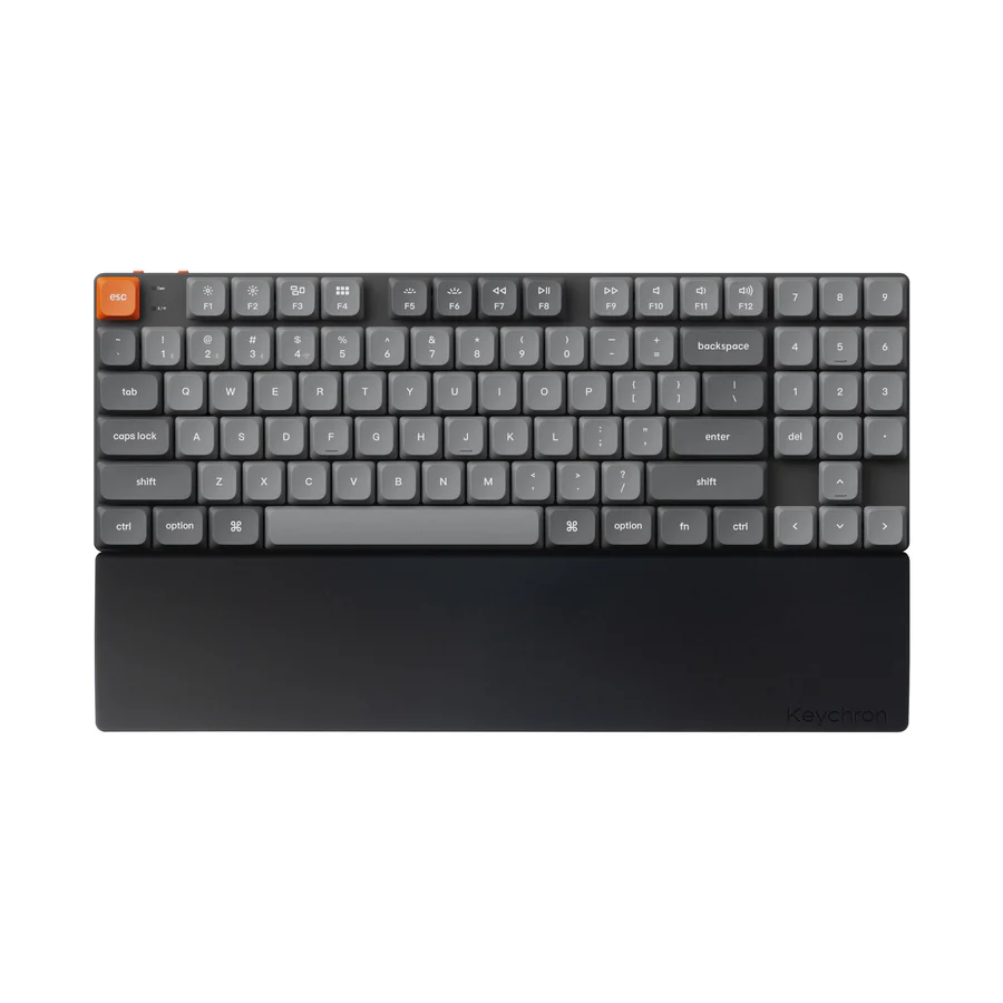 keychron-repose-poignet-silicone-profil-bas image 4
