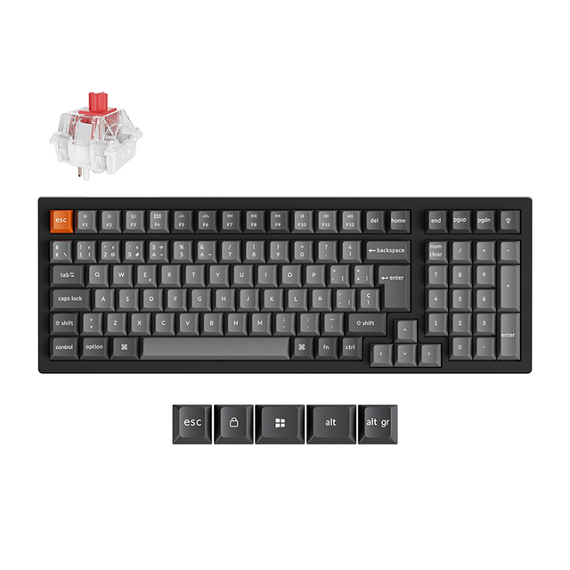 keychron-k4-max-qmk-clavier-m-canique-sans-fil-96-iso image 1