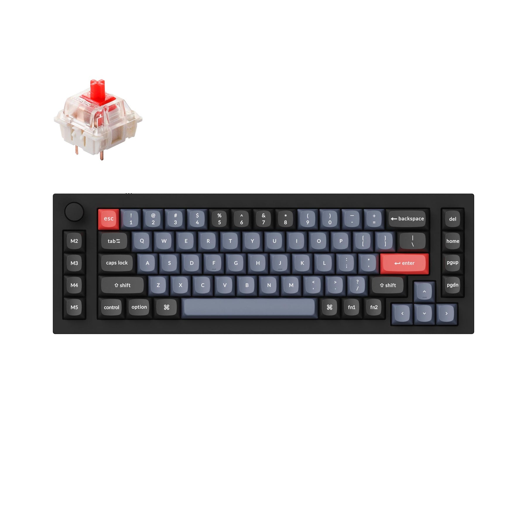 keychron-q65-clavier-m-canique-filaire-custom-qmk-us-ansi image 1