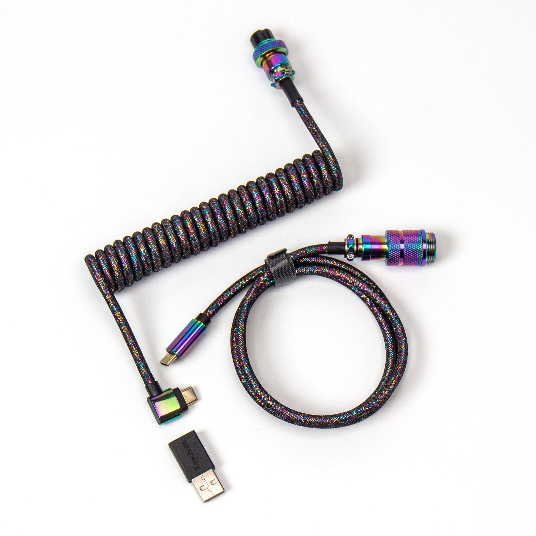 keychron-c-ble-aviateur-spiral-premium-c-ble-coiled-usb-c image 7