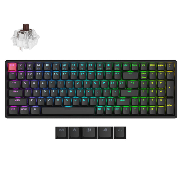 keychron-k4-version-3-qmk-clavier-m-canique-sans-fil-96-us-ansi image 8