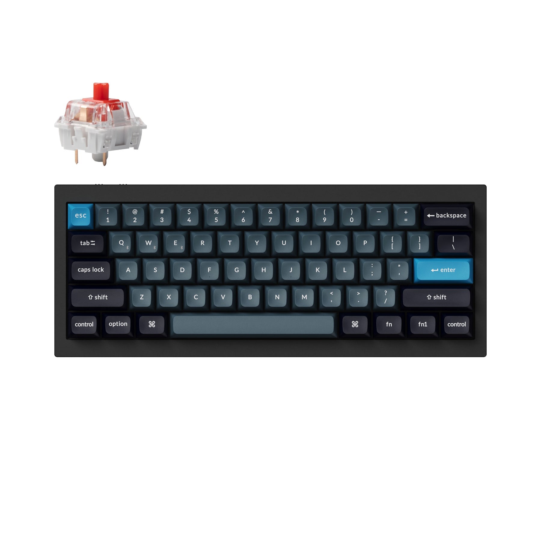 keychron-q4-pro-qmk-via-clavier-m-canique-sans-fil-custom-us-ansi image 1