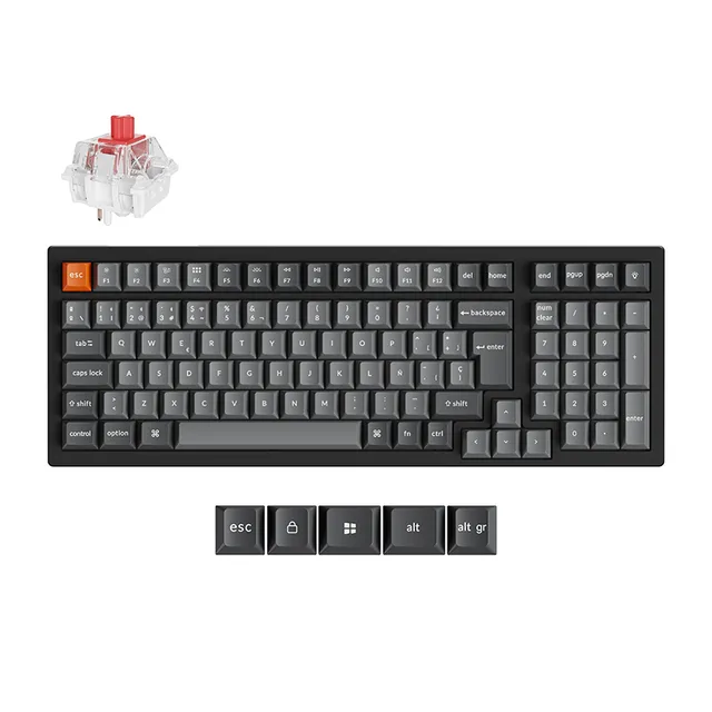 keychron-k4-max-qmk-clavier-m-canique-sans-fil-96-iso image 1
