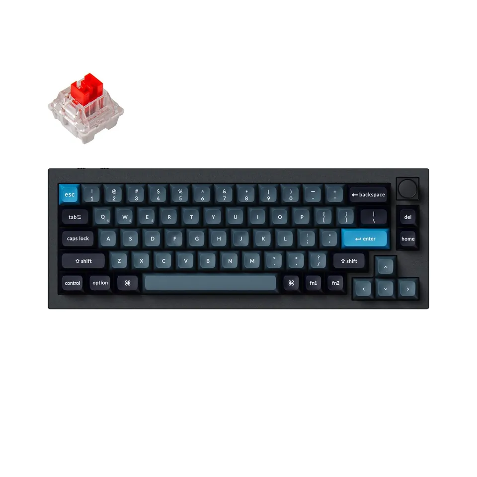 keychron-q2-pro-clavier-m-canique-custom-sans-fil-qmk-via-ansi-us image 1