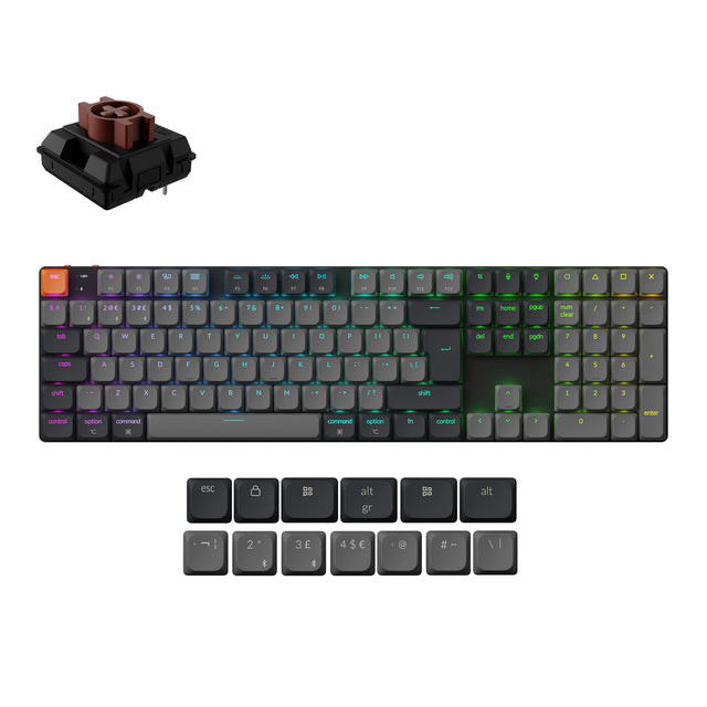 keychron-k5-version-2-clavier-m-canique-ultra-fin-sans-fil-100-iso image 8