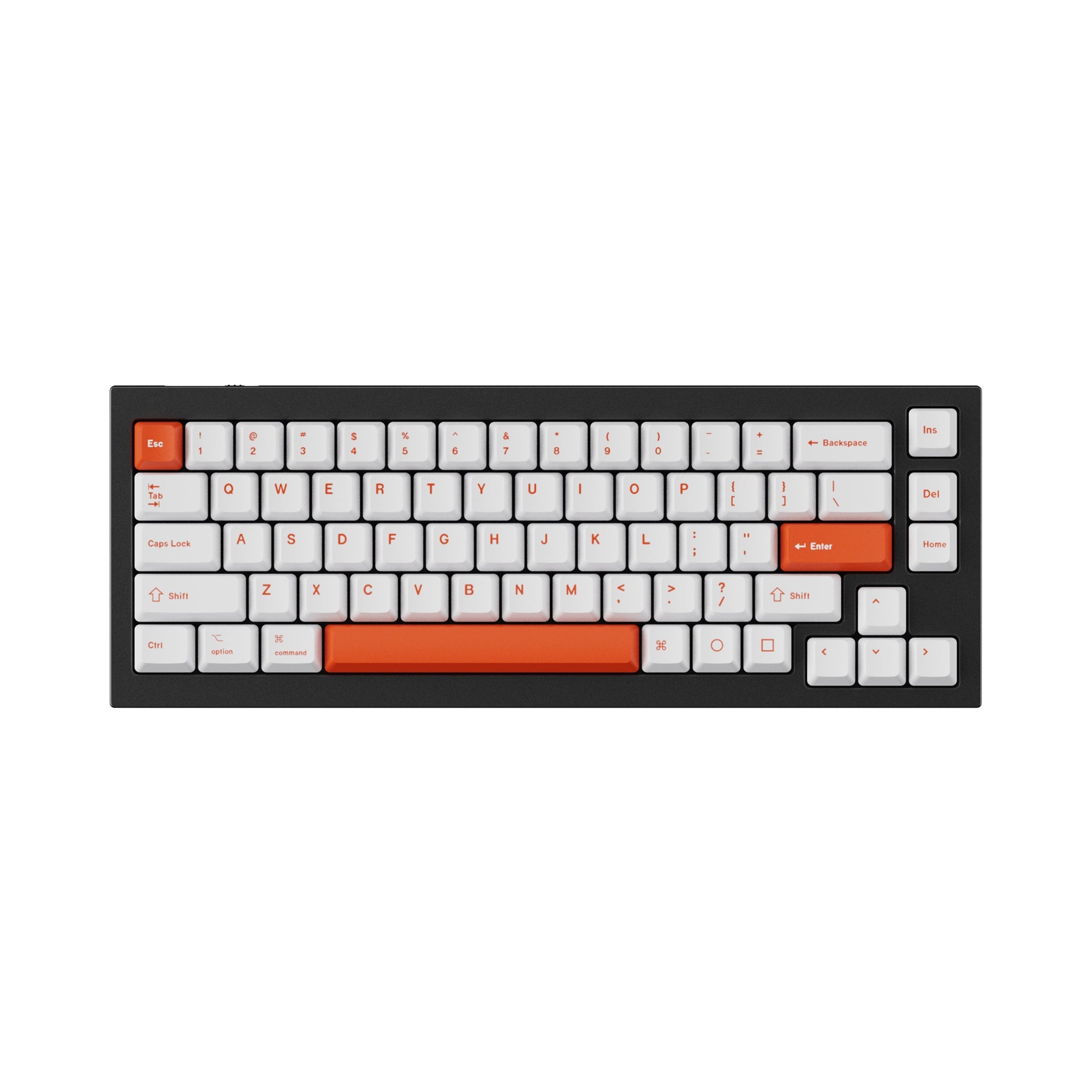 keychron-orange-set-de-keycaps-pbt-oem-dye-sub-ansi-v1-v2-q1-q2-k2 image 2