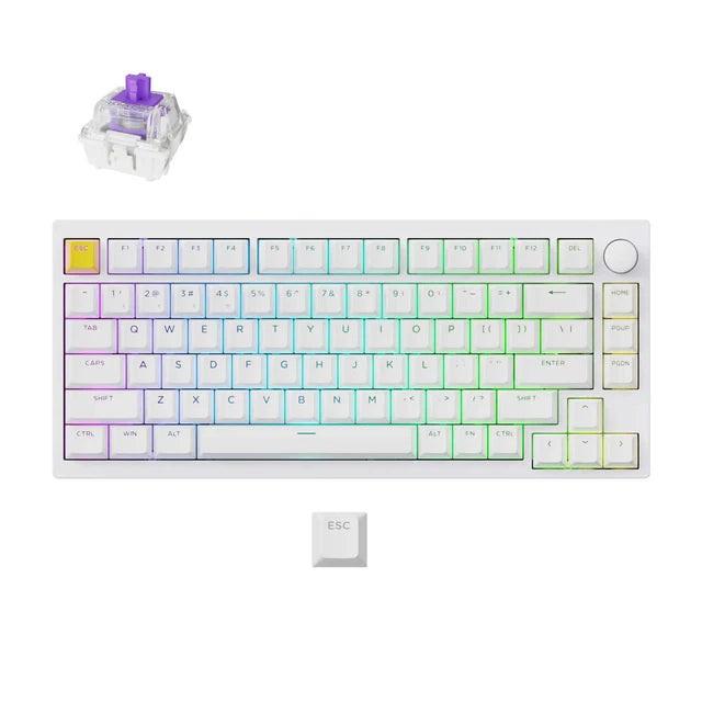 lemokey-p1-he-clavier-gaming-custom-75-sans-fil-switch-magn-tique-us-ansi image 1