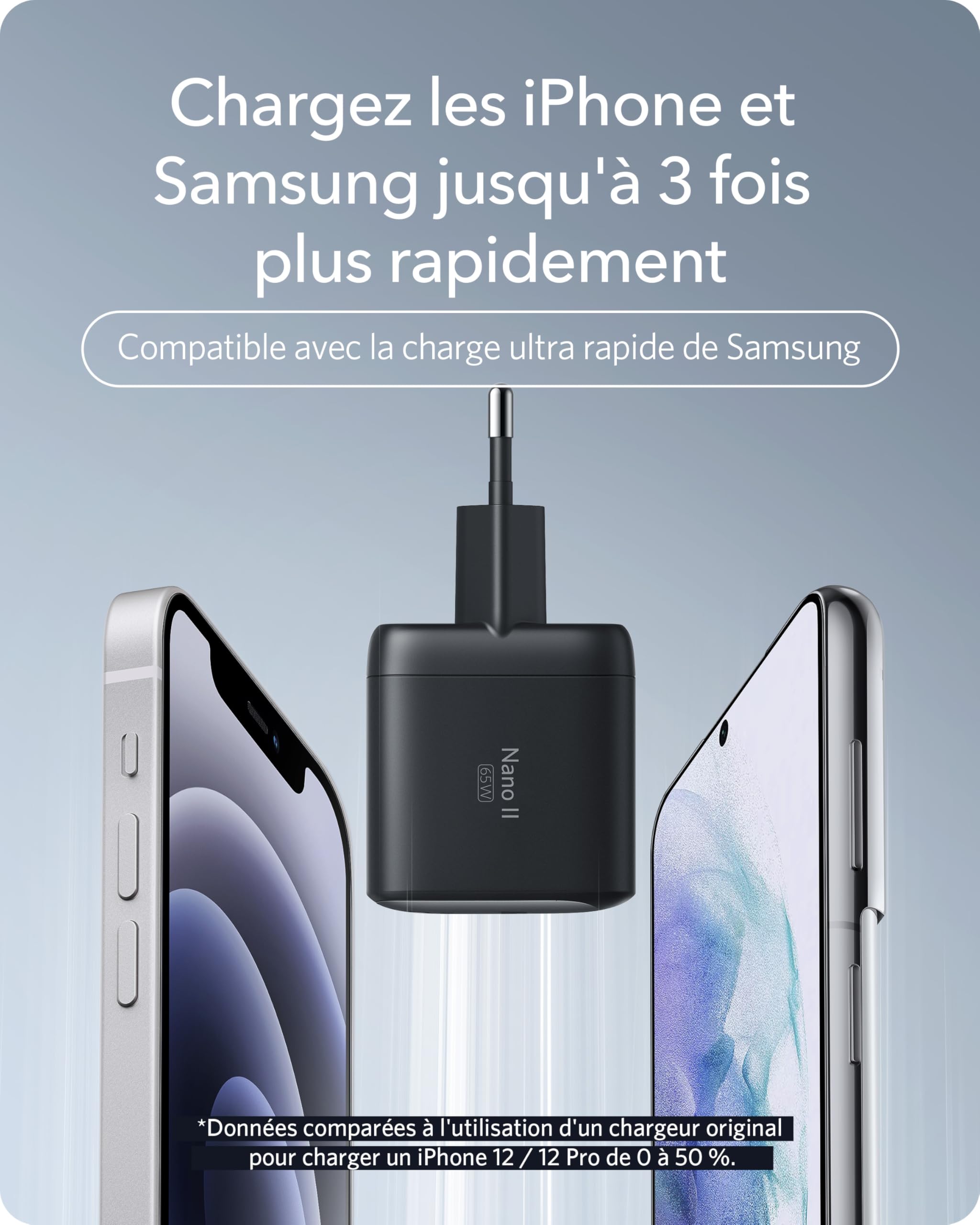 anker-nano-ii-chargeur-usb-c-65w-gan-ii-charge-rapide-macbook-iphone-samsung image 5