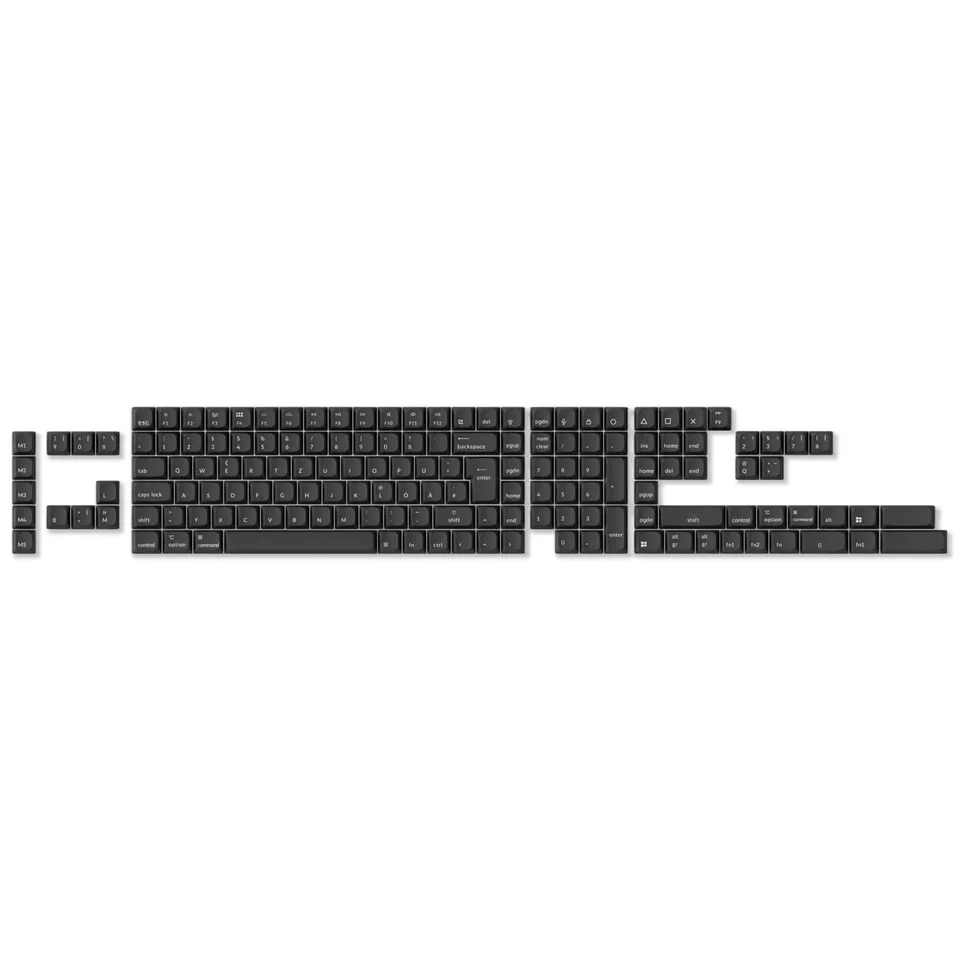 keychron-set-de-touches-iso-shine-through-abs-profil-osa-full-set image 1