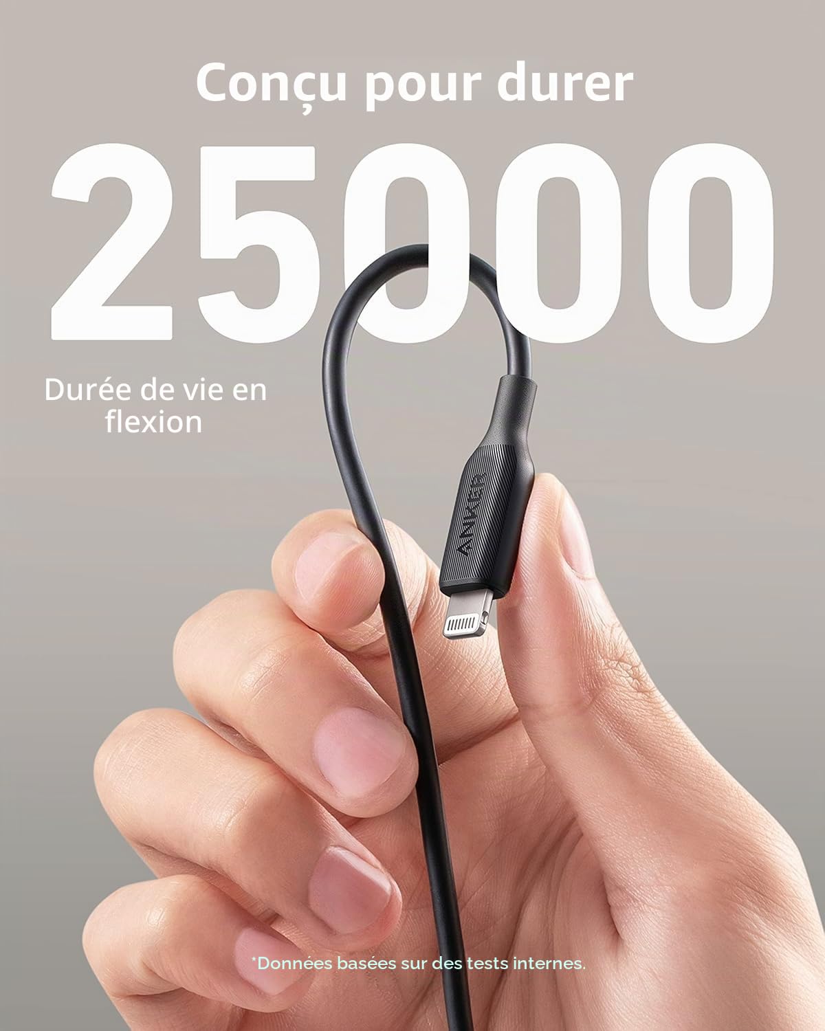 anker-powerline-iii-c-ble-usb-c-vers-lightning-0-3-m-mfi-noir image 4