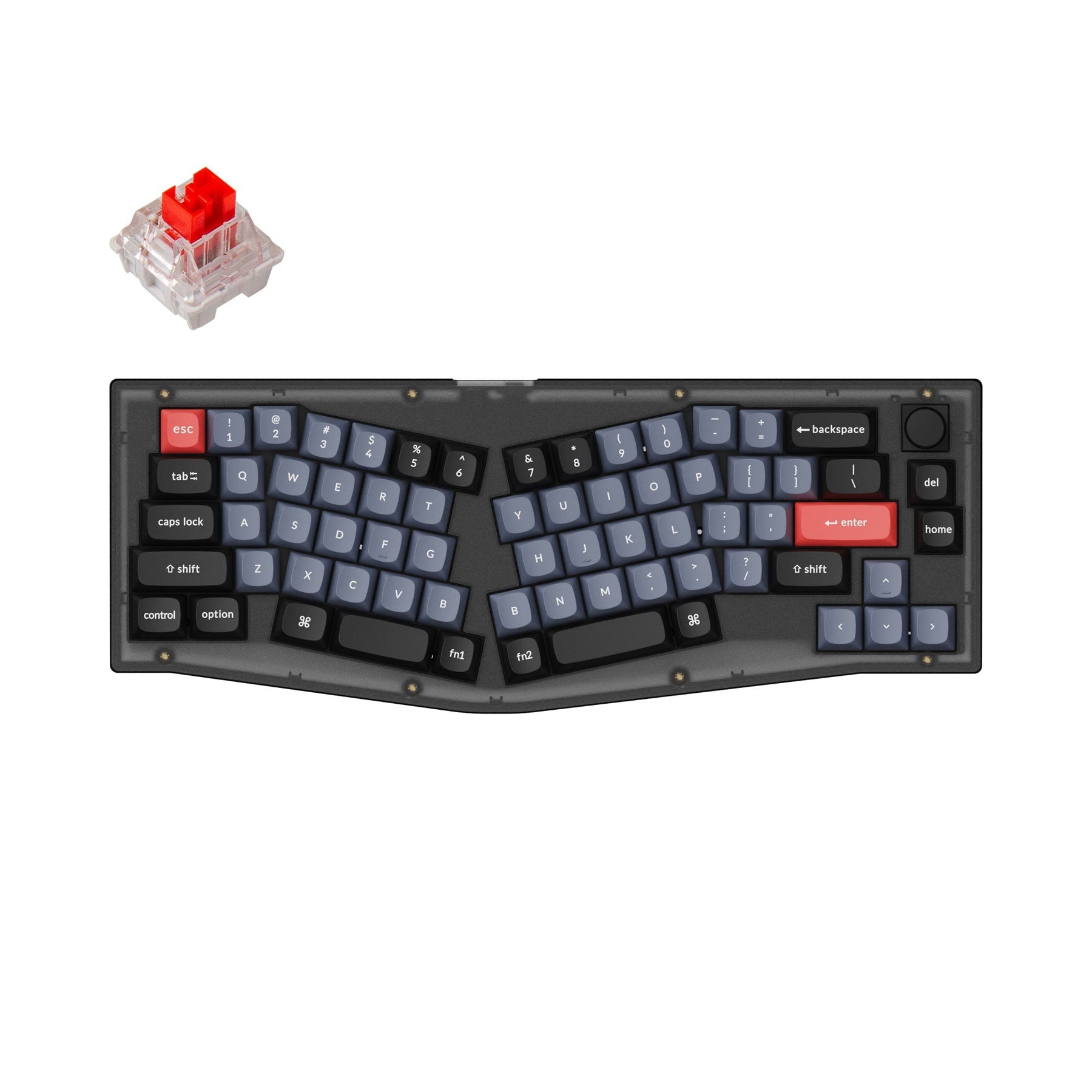 keychron-v8-alice-layout-qmk-clavier-m-canique-filaire-custom-ansi-us image 1