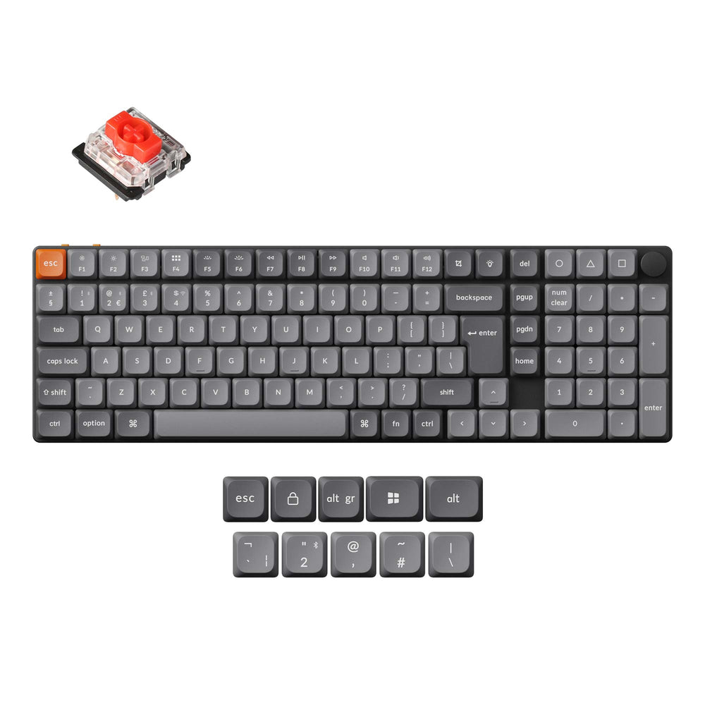 keychron-k17-max-qmk-clavier-low-profile-sans-fil-96-iso-avec-pav-num-rique image 4