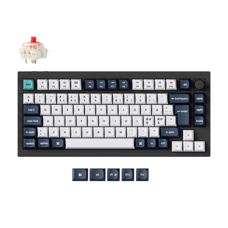 keychron-q1-max-clavier-m-canique-custom-sans-fil-qmk-via-iso image 7