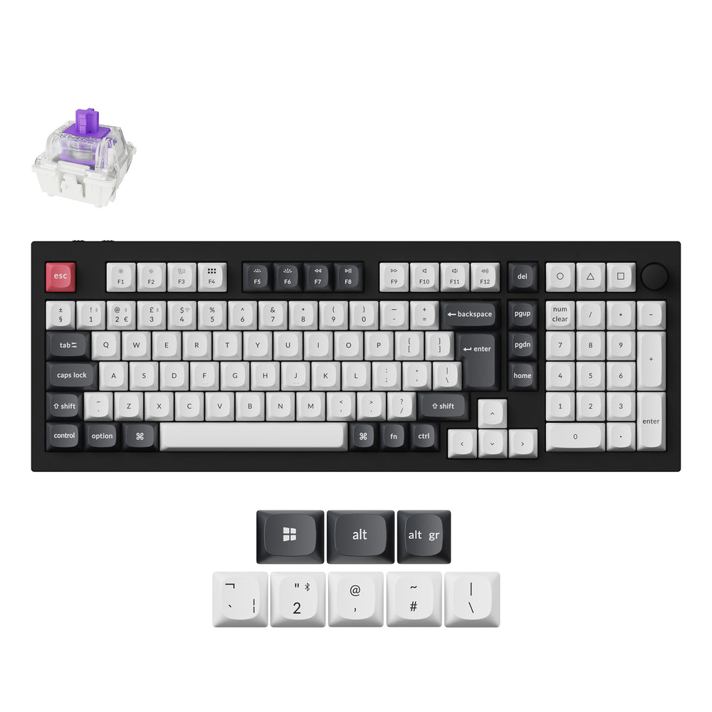 keychron-q5-he-clavier-custom-magn-tique-sans-fil-qmk-96-iso image 3