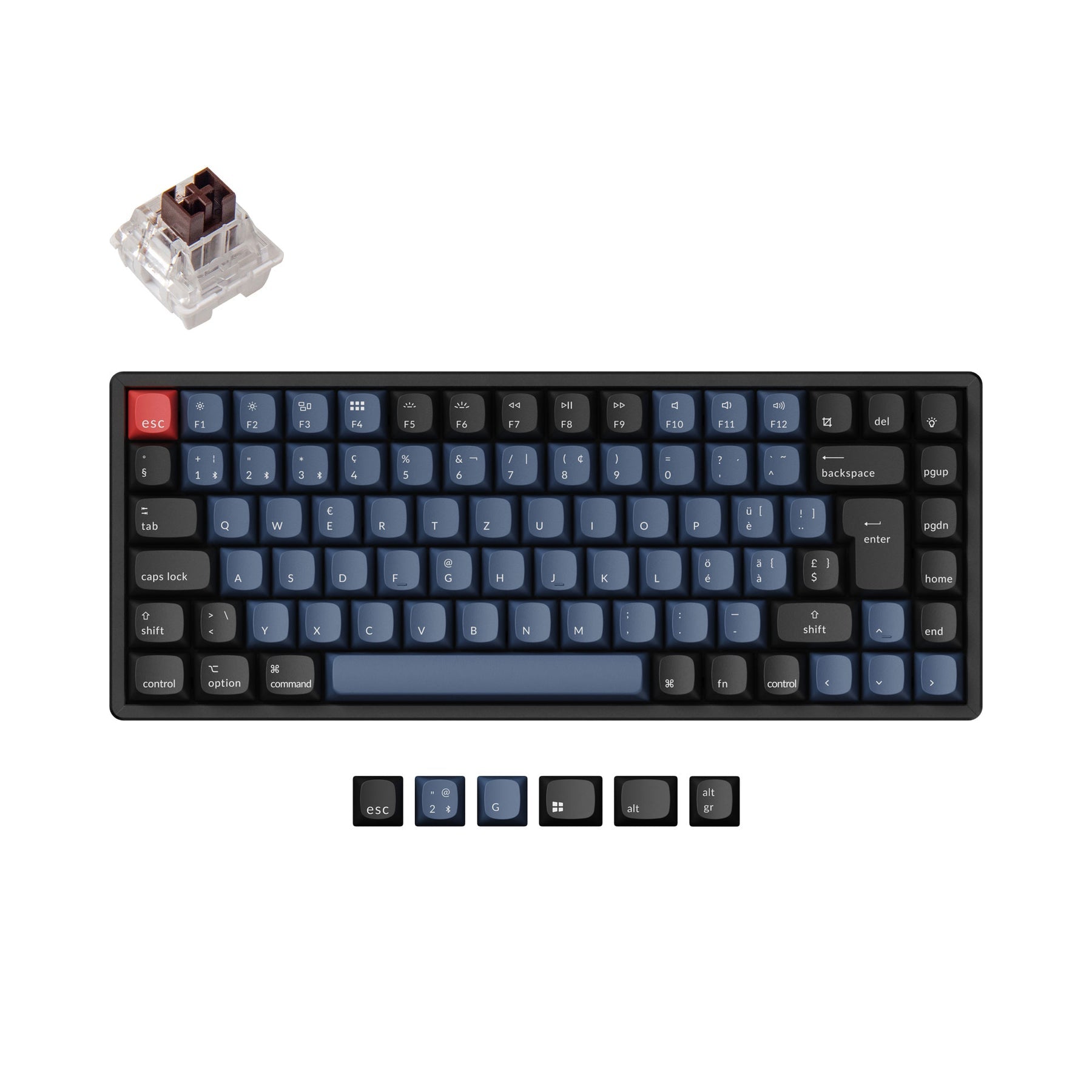 keychron-k2-pro-clavier-m-canique-sans-fil-qmk-via-iso-collection image 8