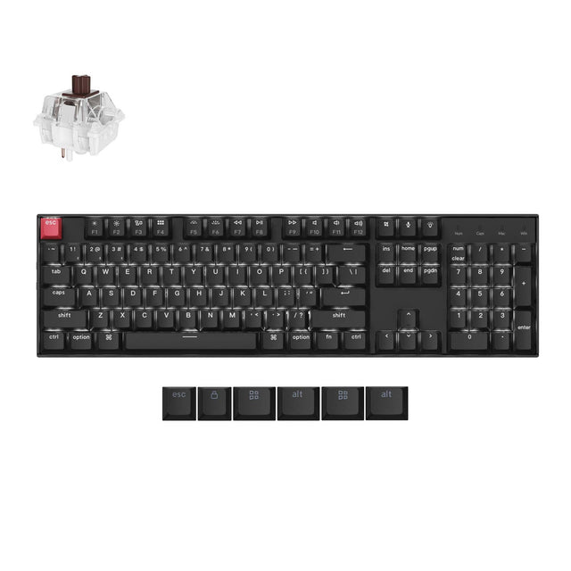 keychron-k10-version-2-clavier-m-canique-sans-fil-100-qmk image 2