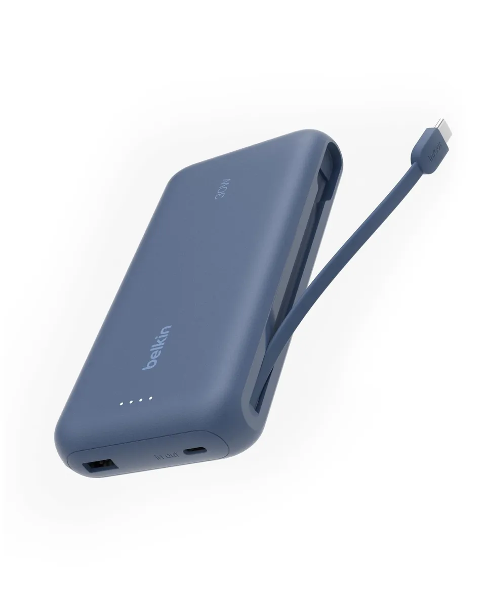belkin-boostcharge-batterie-externe-20000-mah-30w-avec-c-ble-usb-c-int-gr-bleu image 1