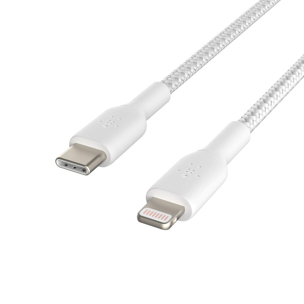 belkin-boostcharge-c-ble-usb-c-vers-lightning-tress-3m-blanc image 5