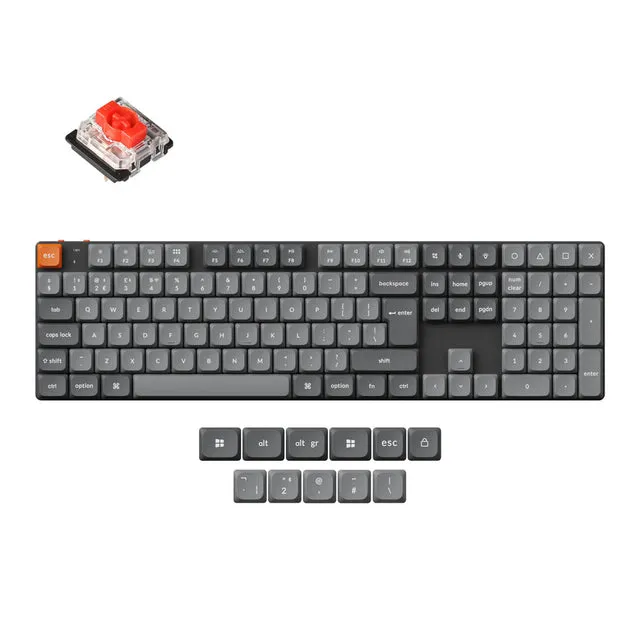 keychron-k5-max-qmk-clavier-m-canique-ultra-fin-sans-fil-100-iso-collection image 1