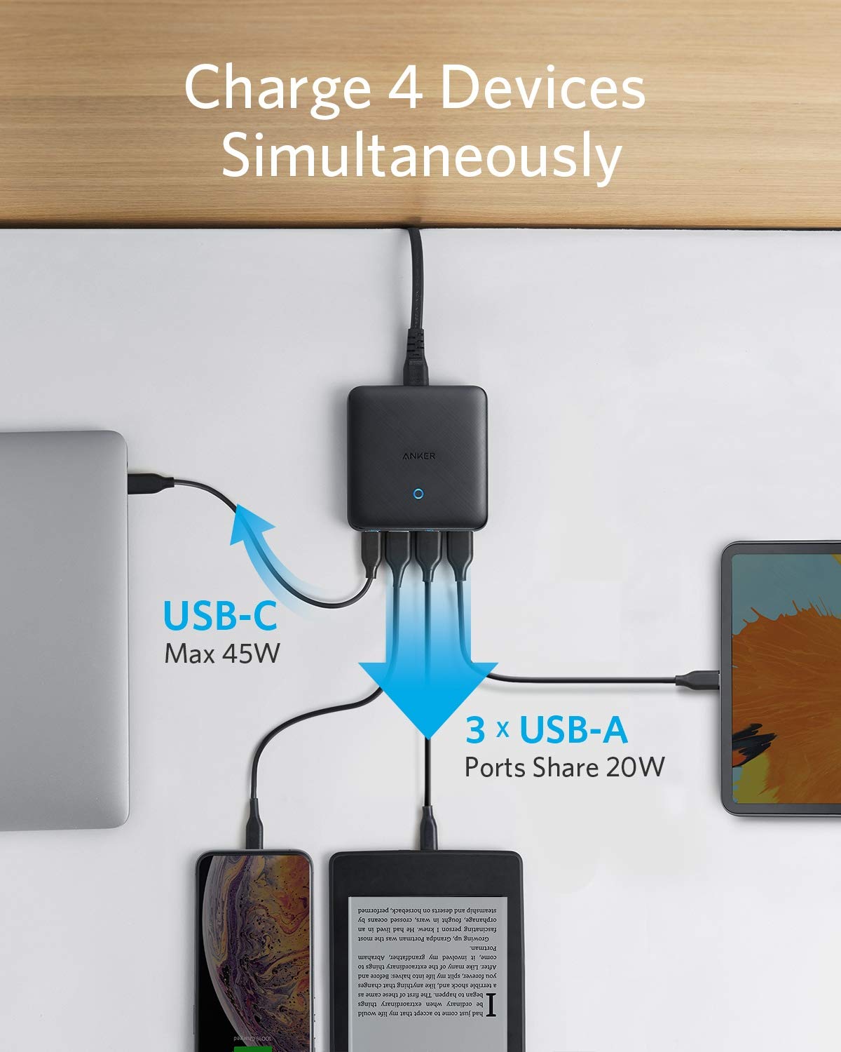 anker-powerport-atom-iii-slim-chargeur-secteur-usb-c-65w-4-ports-gan-port-usb-c- image 5