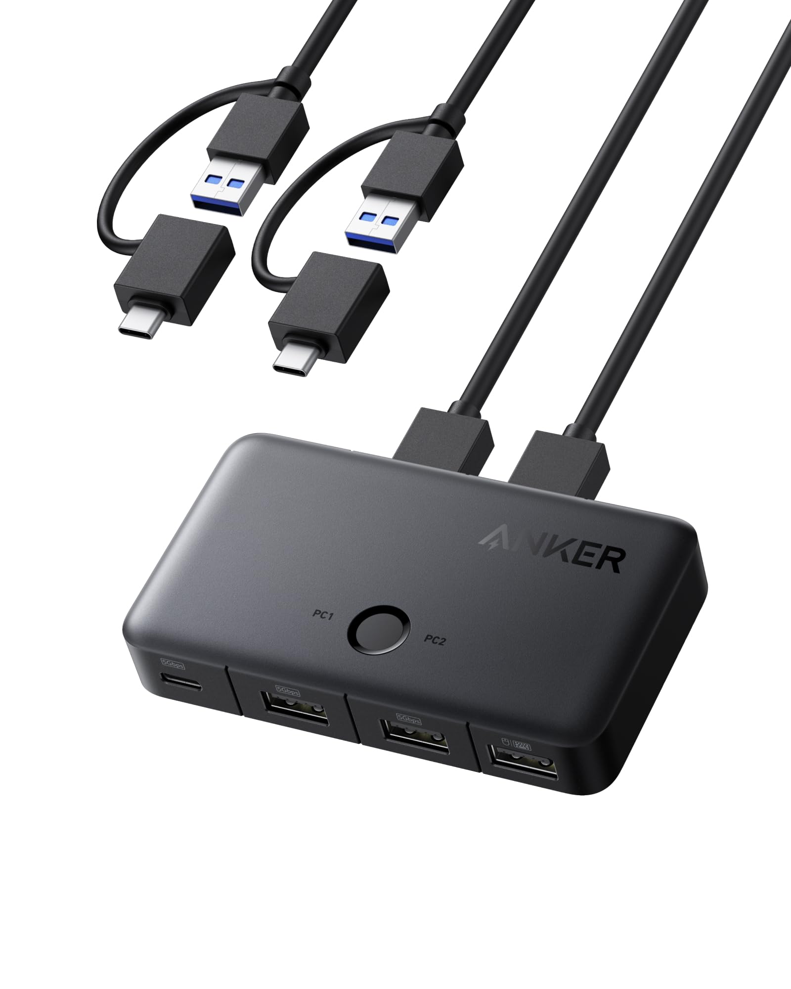 anker-commutateur-kvm-5-gbps-pour-2-ordinateurs-avec-ports-usb-3-0 image 1