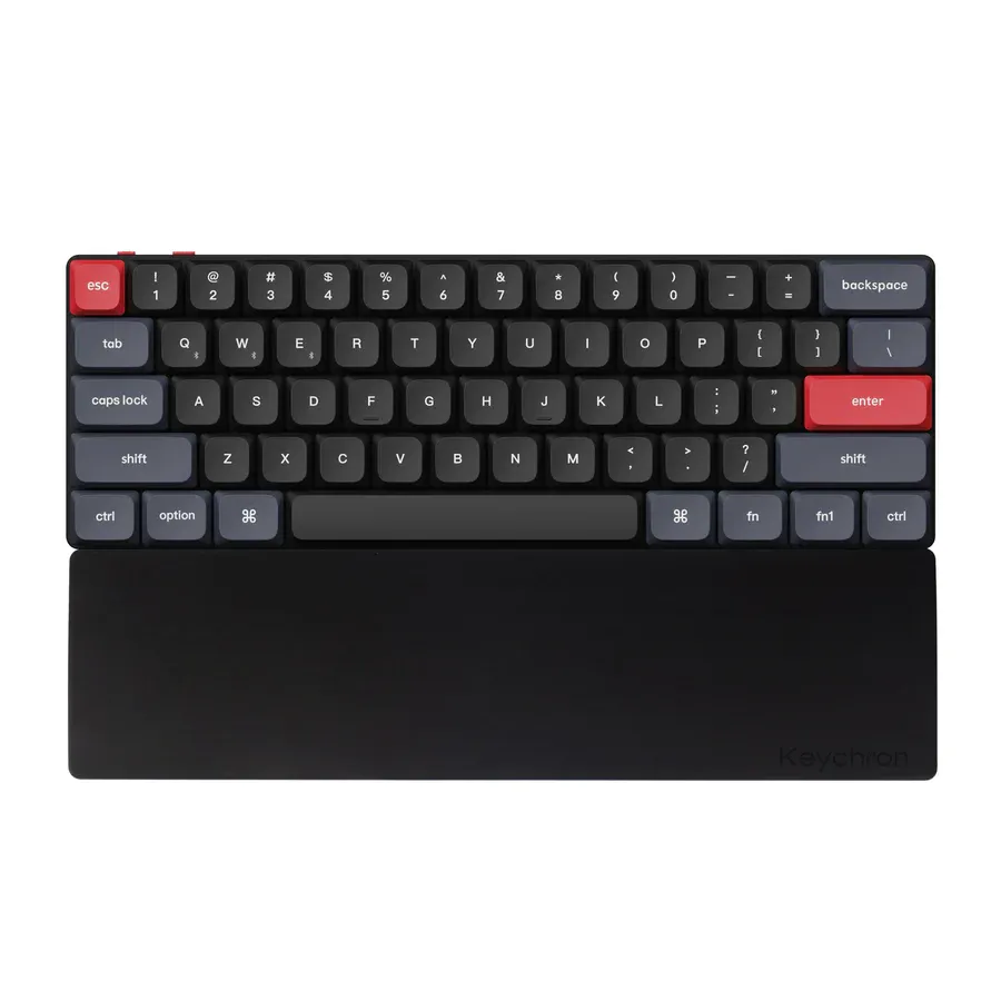 keychron-repose-poignet-silicone-profil-bas image 1