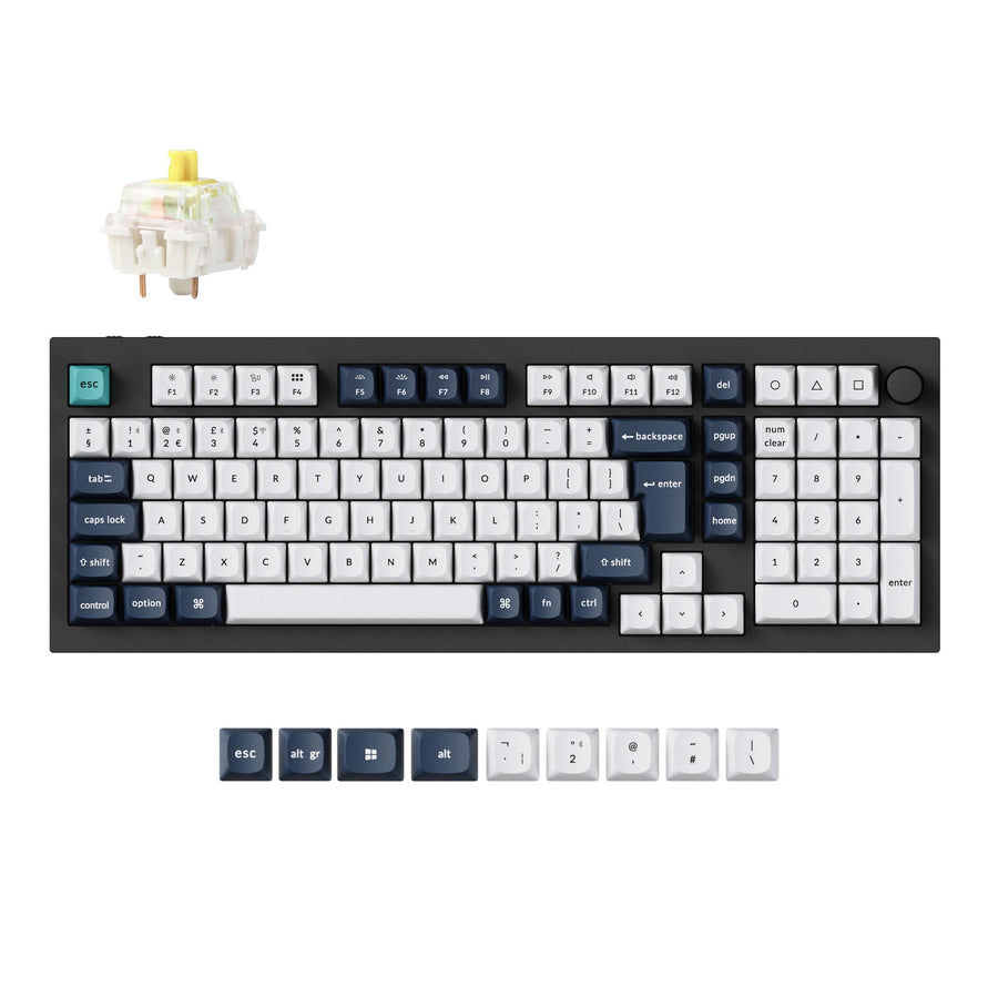 keychron-q5-max-clavier-m-canique-custom-sans-fil-qmk-via-iso image 6