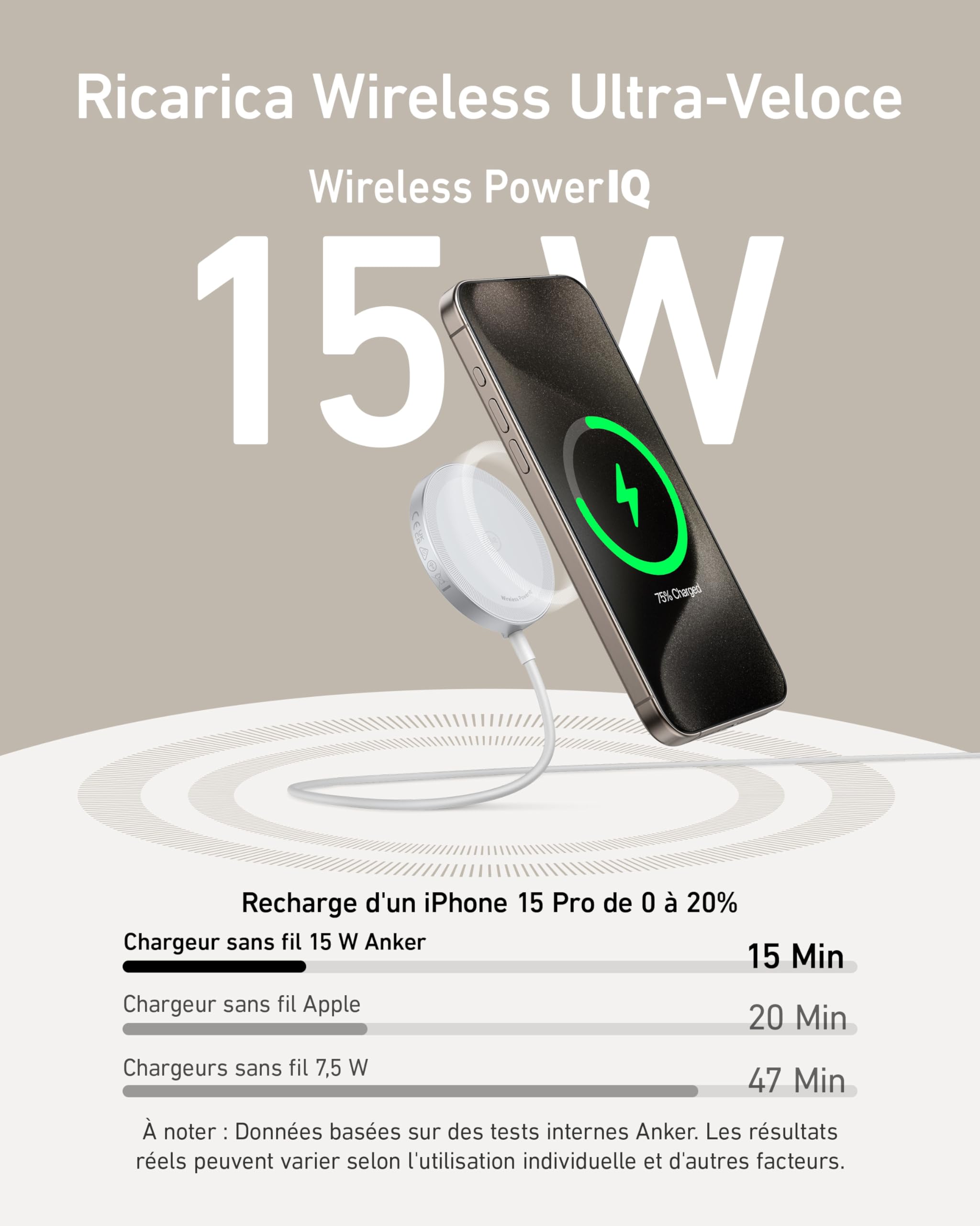 anker-maggo-pad-induction-qi2-15w-compatible-magsafe image 2