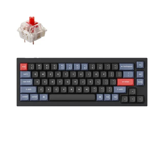 keychron-q2-qmk-clavier-m-canique-custom-filaire-75-layout-us-ansi image 1
