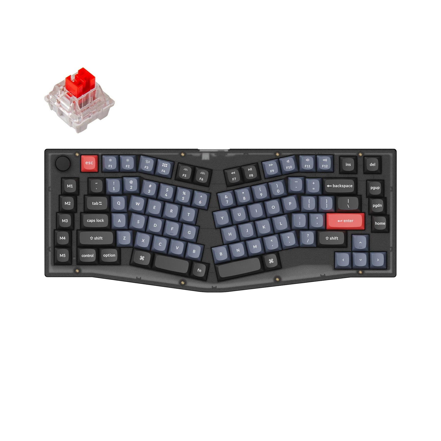 keychron-v10-qmk-clavier-m-canique-custom-filaire-layout-us-ansi image 1