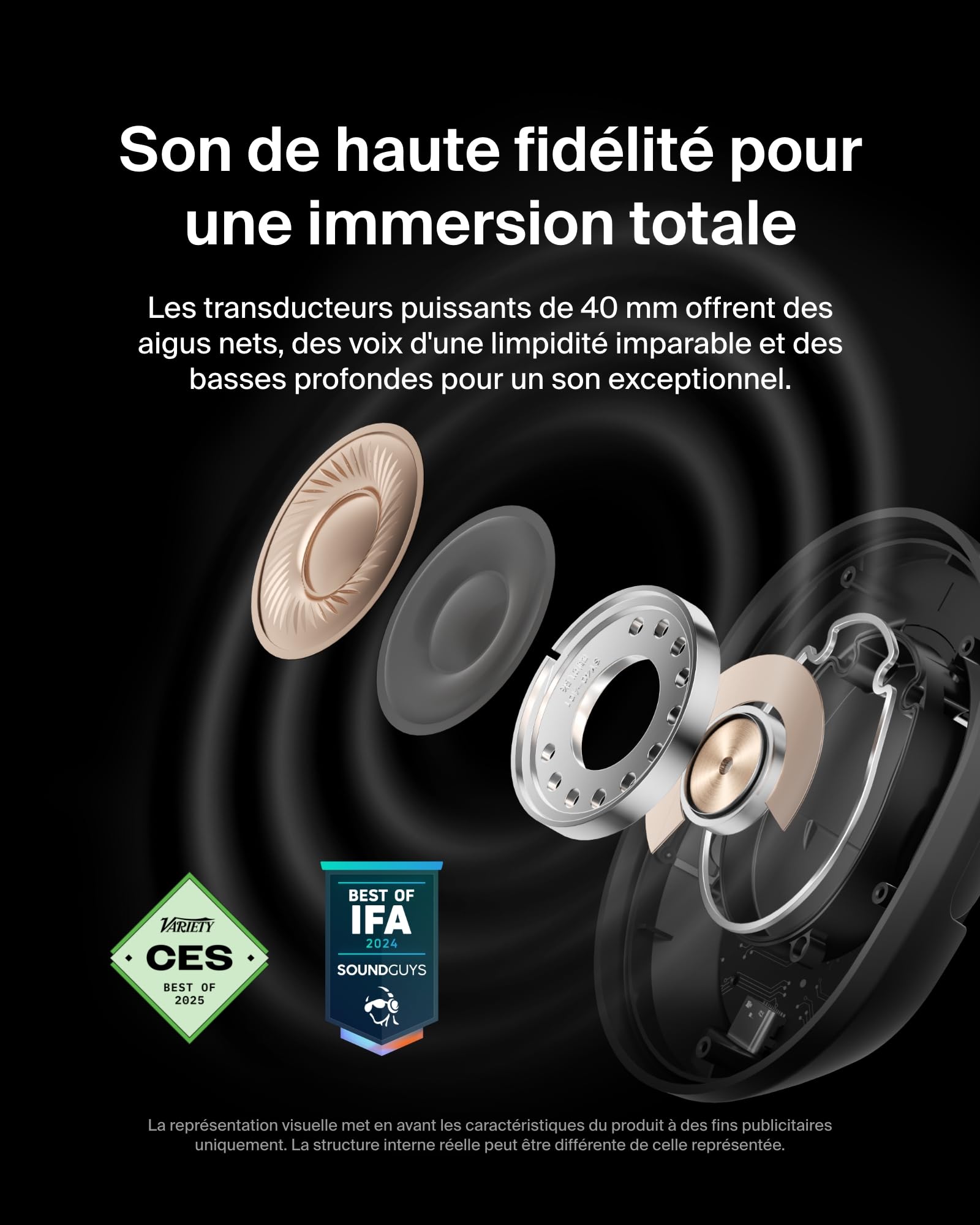 belkin-soundform-isolate-casque-bluetooth-anc-hybride-60h-noir image 2