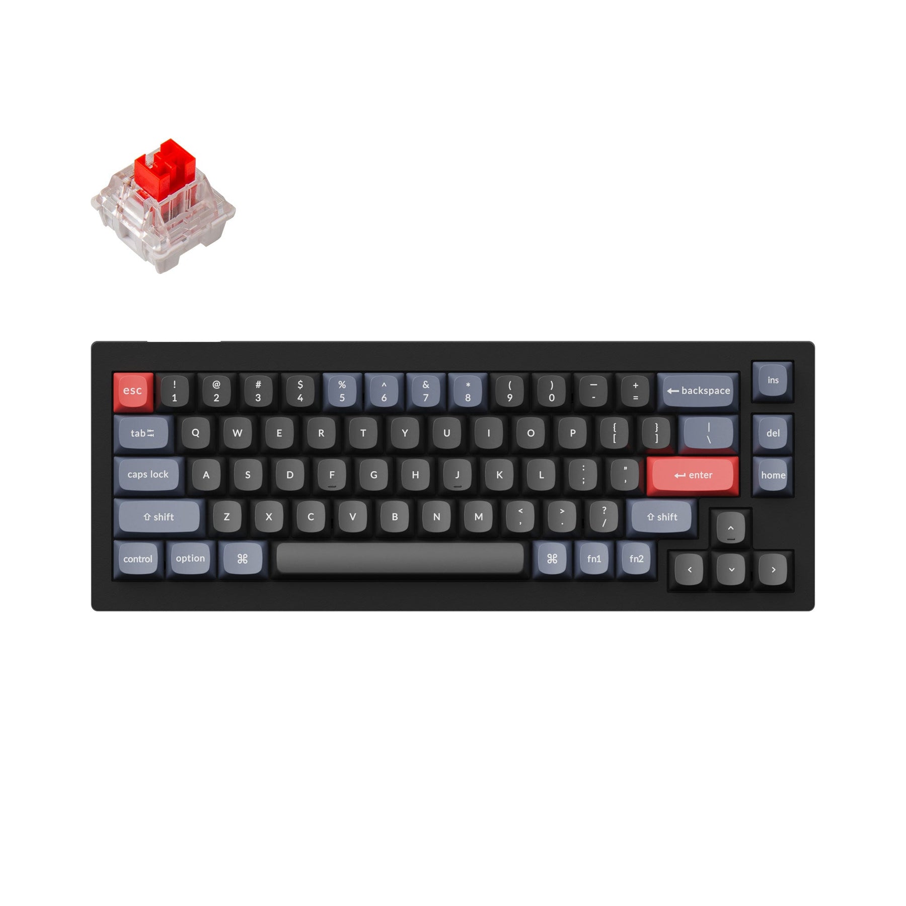 keychron-v2-qmk-clavier-m-canique-filaire-custom-us-ansi image 4