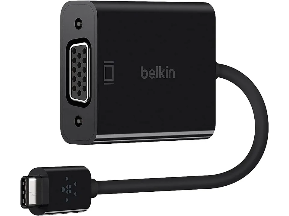 belkin-adaptateur-usb-c-vers-vga-noir-15-cm image 1