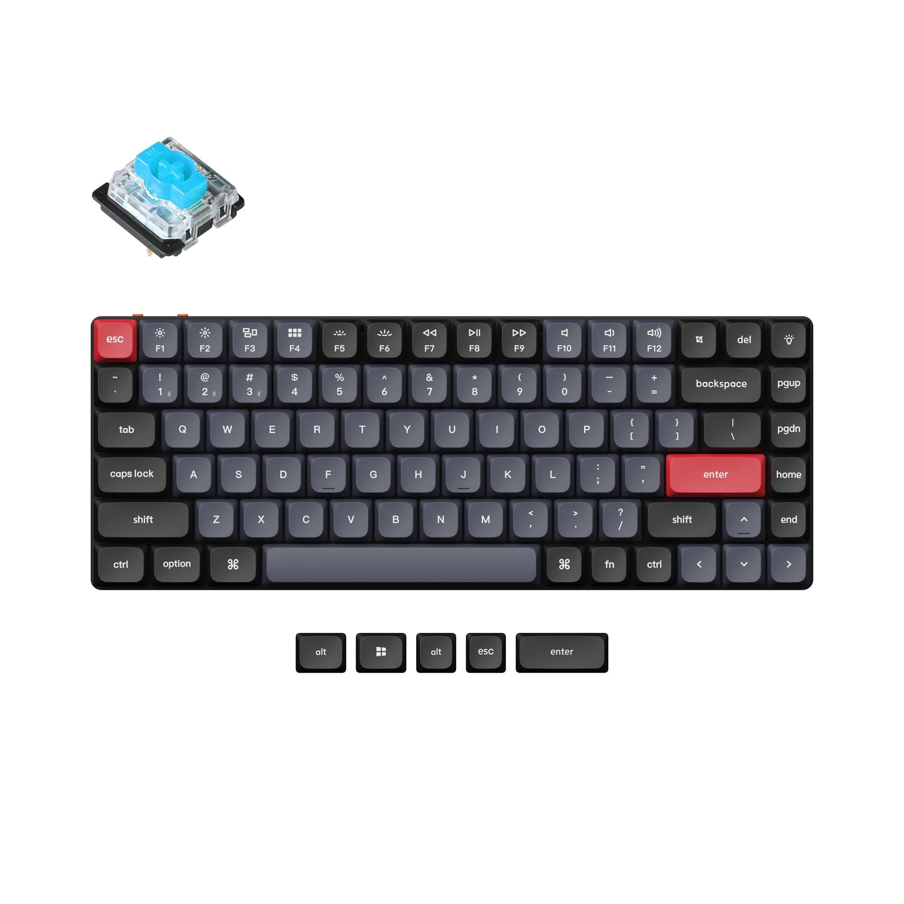 keychron-k3-pro-qmk-via-clavier-m-canique-fin-sans-fil-75-us-ansi image 5