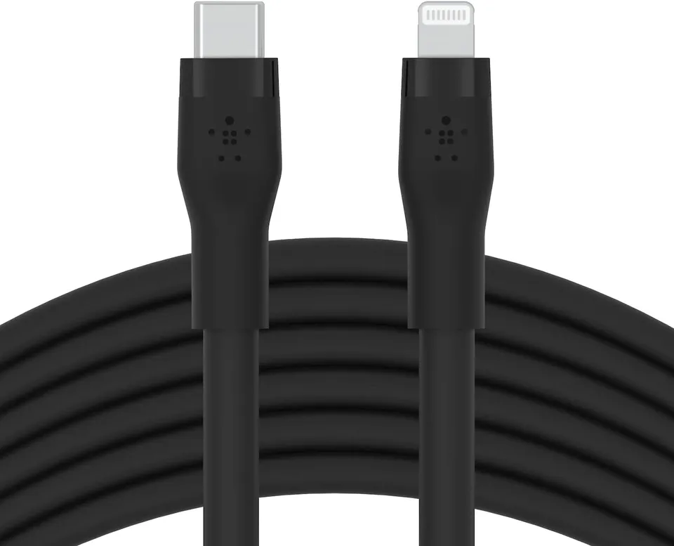 belkin-boostcharge-flex-c-ble-usb-c-vers-lightning-3-m-20-w-mfi-noir image 1