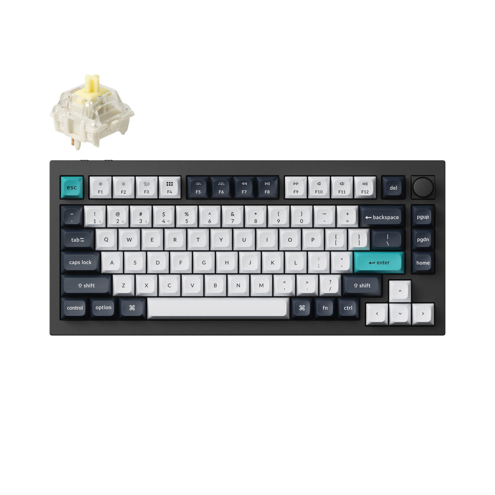 keychron-q1-max-clavier-m-canique-custom-sans-fil-qmk-via-us-ansi image 3