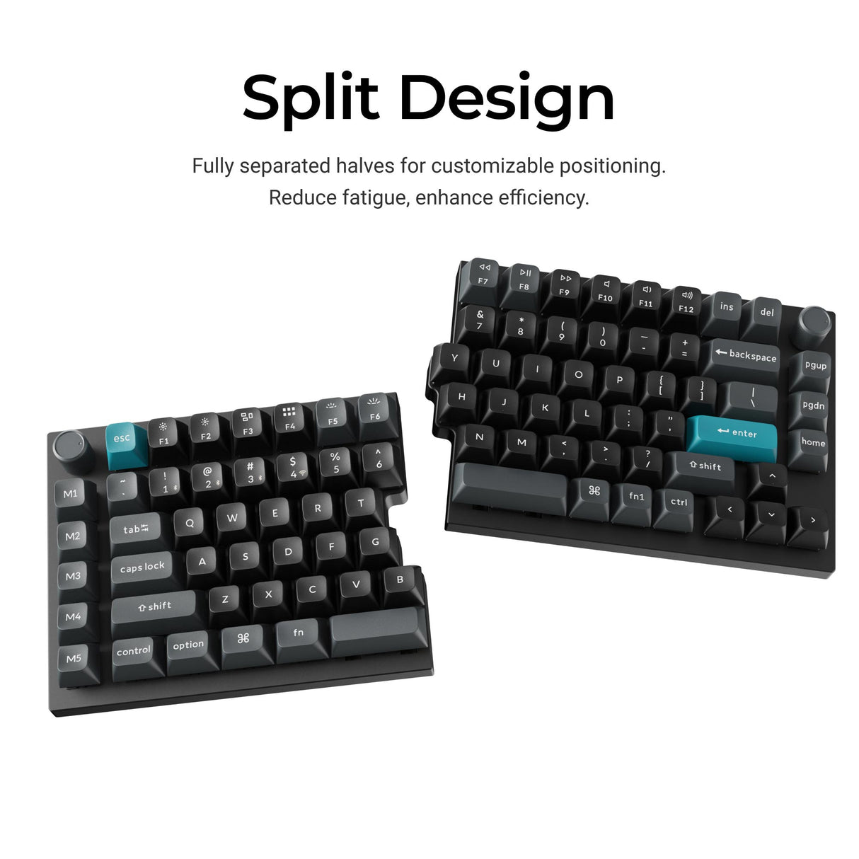 keychron-q11-ultra-8k-clavier-m-canique-custom-sans-fil-split-75-aluminium-us-an image 3