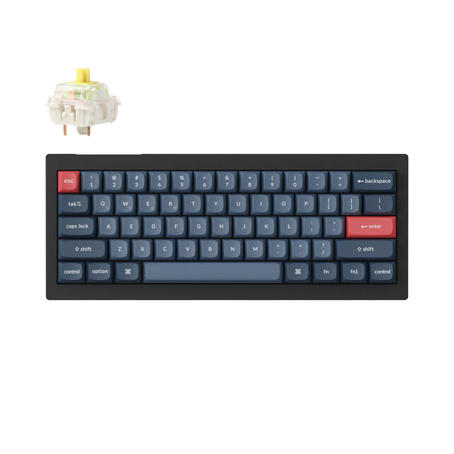 keychron-v4-max-clavier-m-canique-sans-fil-custom-60-us-ansi-qmk-via image 3