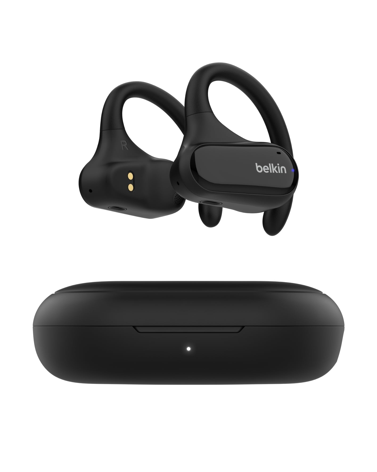 belkin-soundform-clearfit-couteurs-oreilles-libres-bluetooth-noir-ipx5 image 1