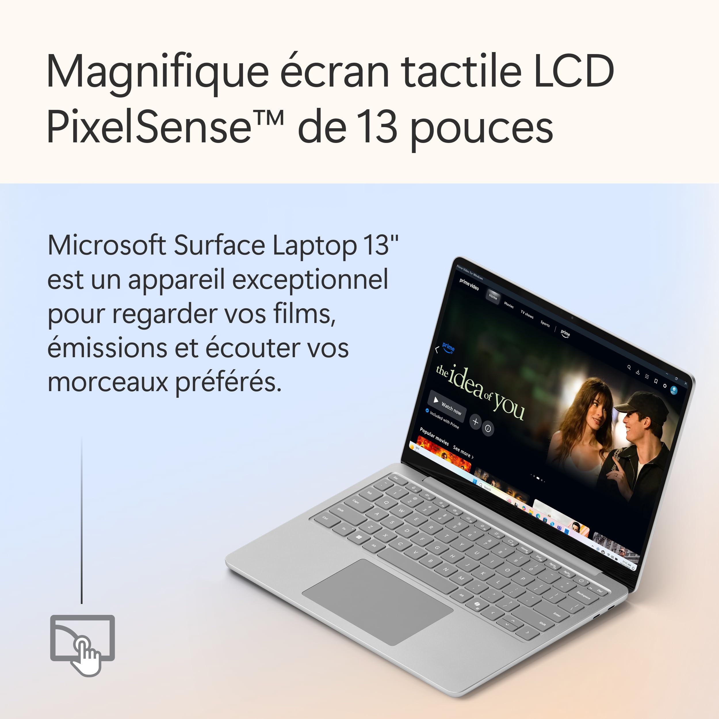 microsoft-surface-laptop-copilot-pc-13-snapdragon-x-plus-16go-512go-platine image 4