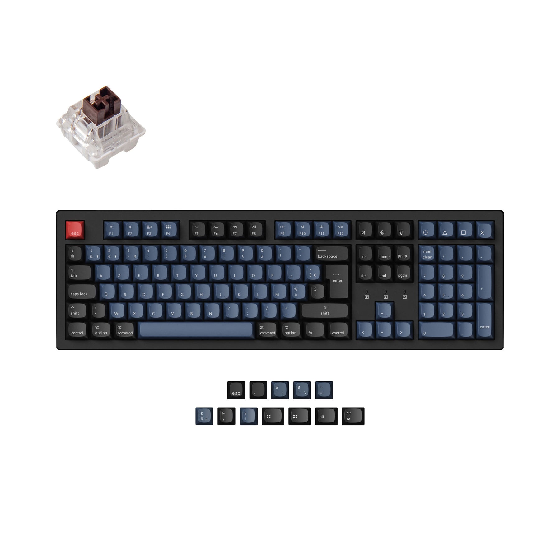 keychron-k10-pro-qmk-via-clavier-m-canique-sans-fil-100-iso-hot-swap image 2
