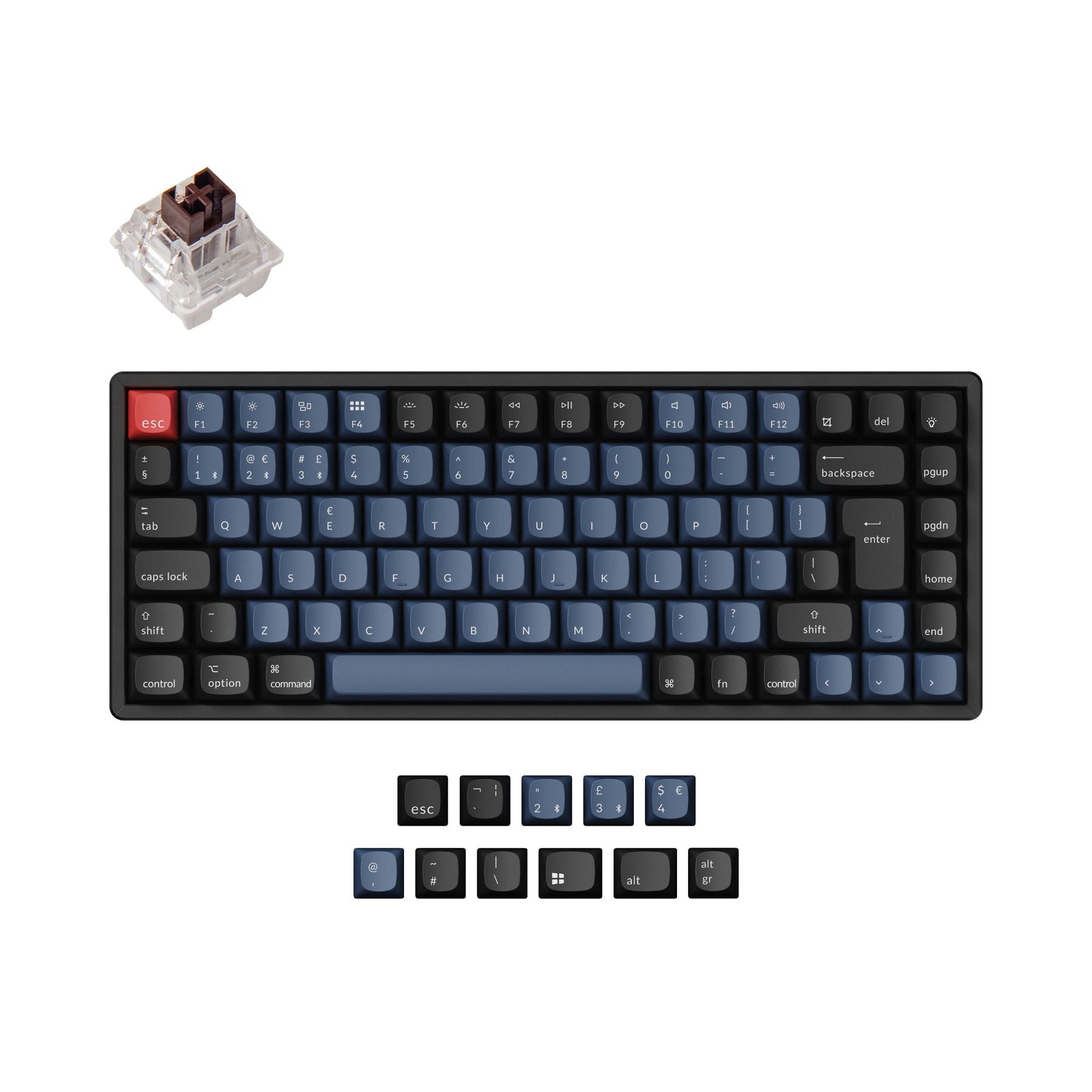 keychron-k2-pro-clavier-m-canique-sans-fil-qmk-via-iso-collection image 4