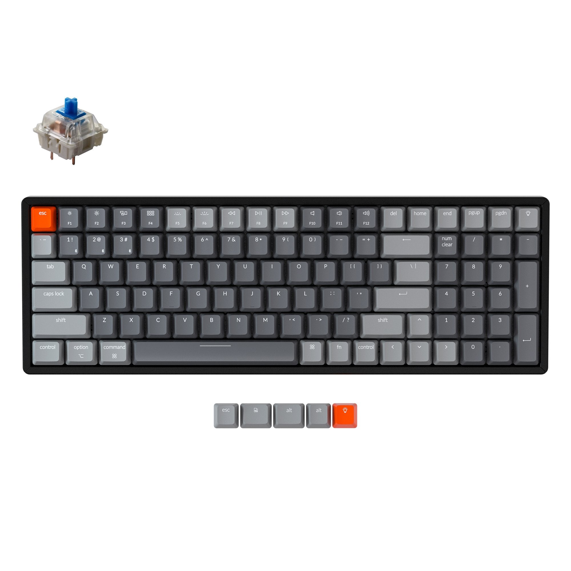 keychron-k4-version-2-clavier-m-canique-sans-fil-96-ansi-us image 6
