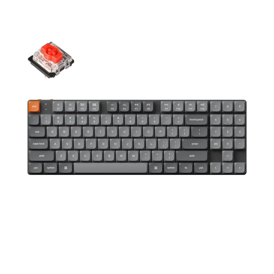 keychron-k13-max-qmk-via-clavier-m-canique-sans-fil-ultra-fin-80-ansi-us-2-4g-bl image 1