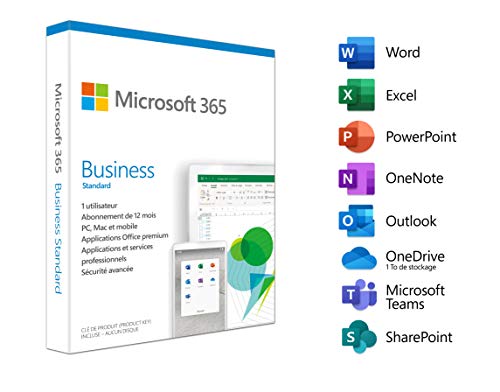microsoft-365-business-standard-1-pc-mac-licence-bo-te-postale image 2