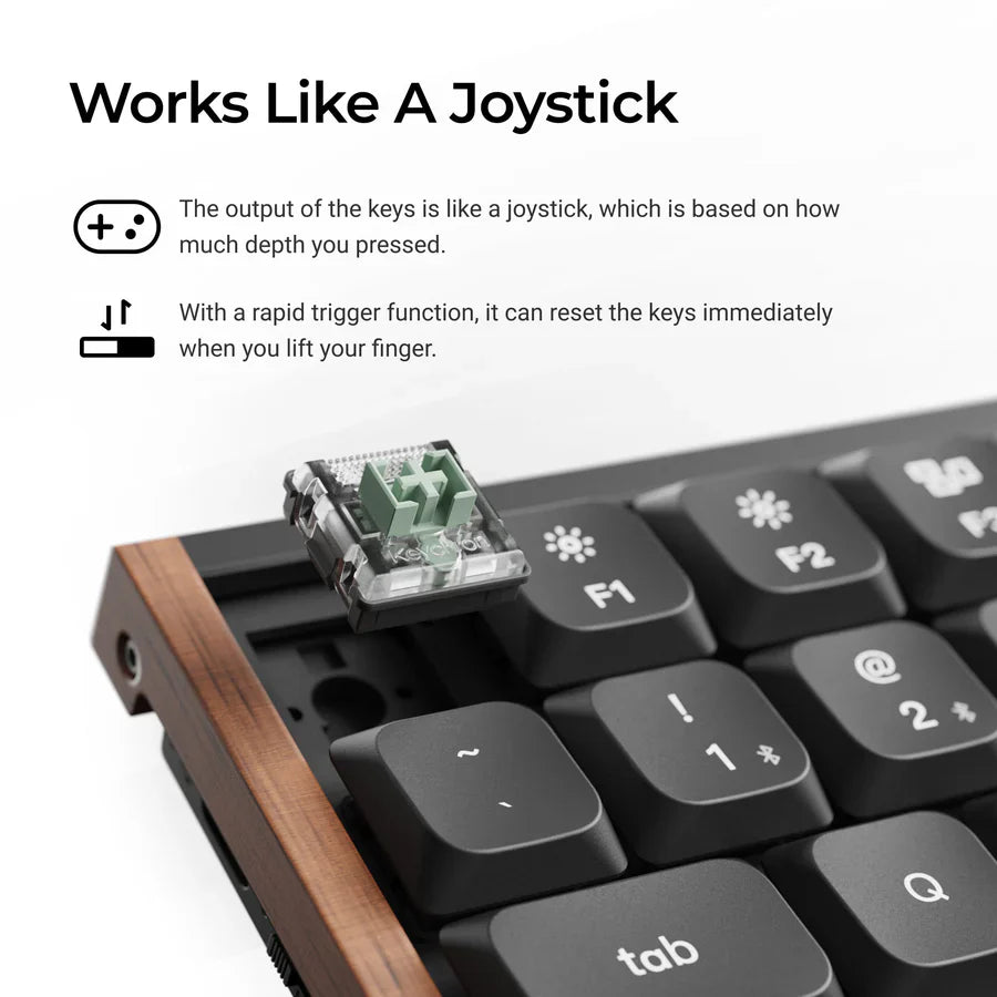 keychron-k3-he-clavier-sans-fil-magn-tique-low-profile-75-switchs-lime-he image 3
