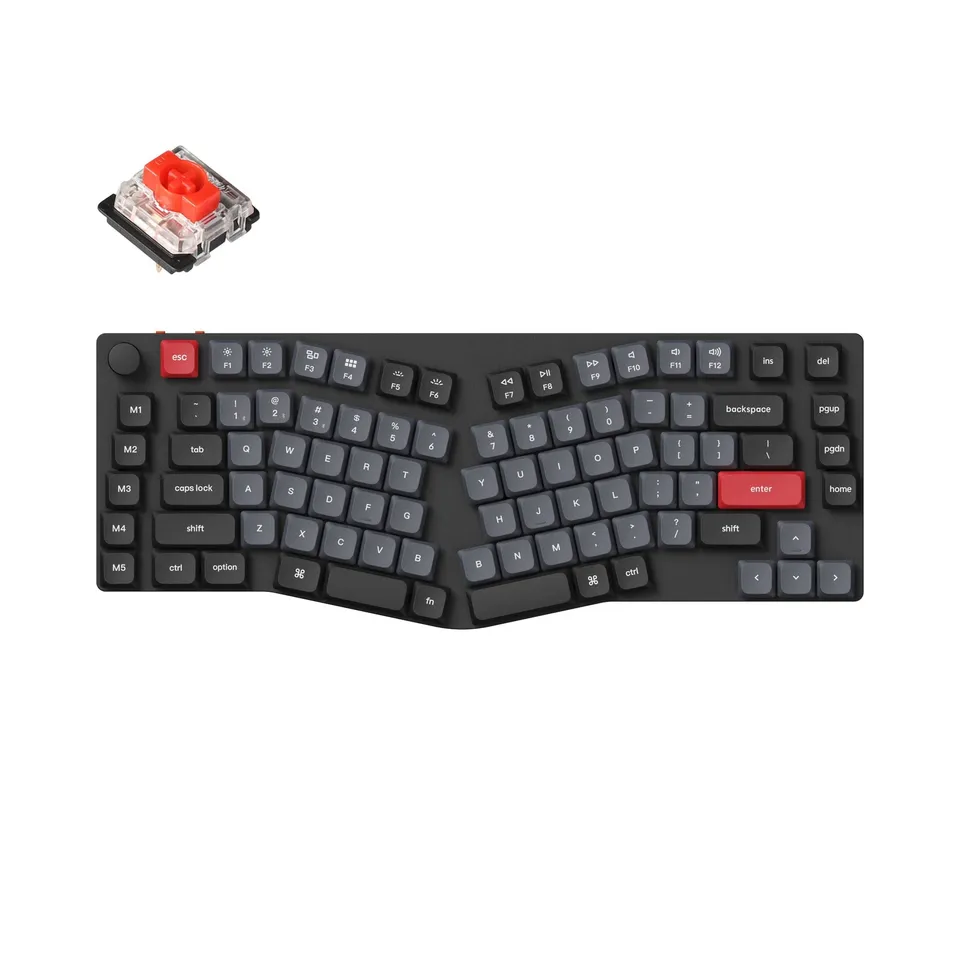 keychron-k15-pro-clavier-m-canique-custom-sans-fil-ultra-fin-alice-75-qmk-via image 1