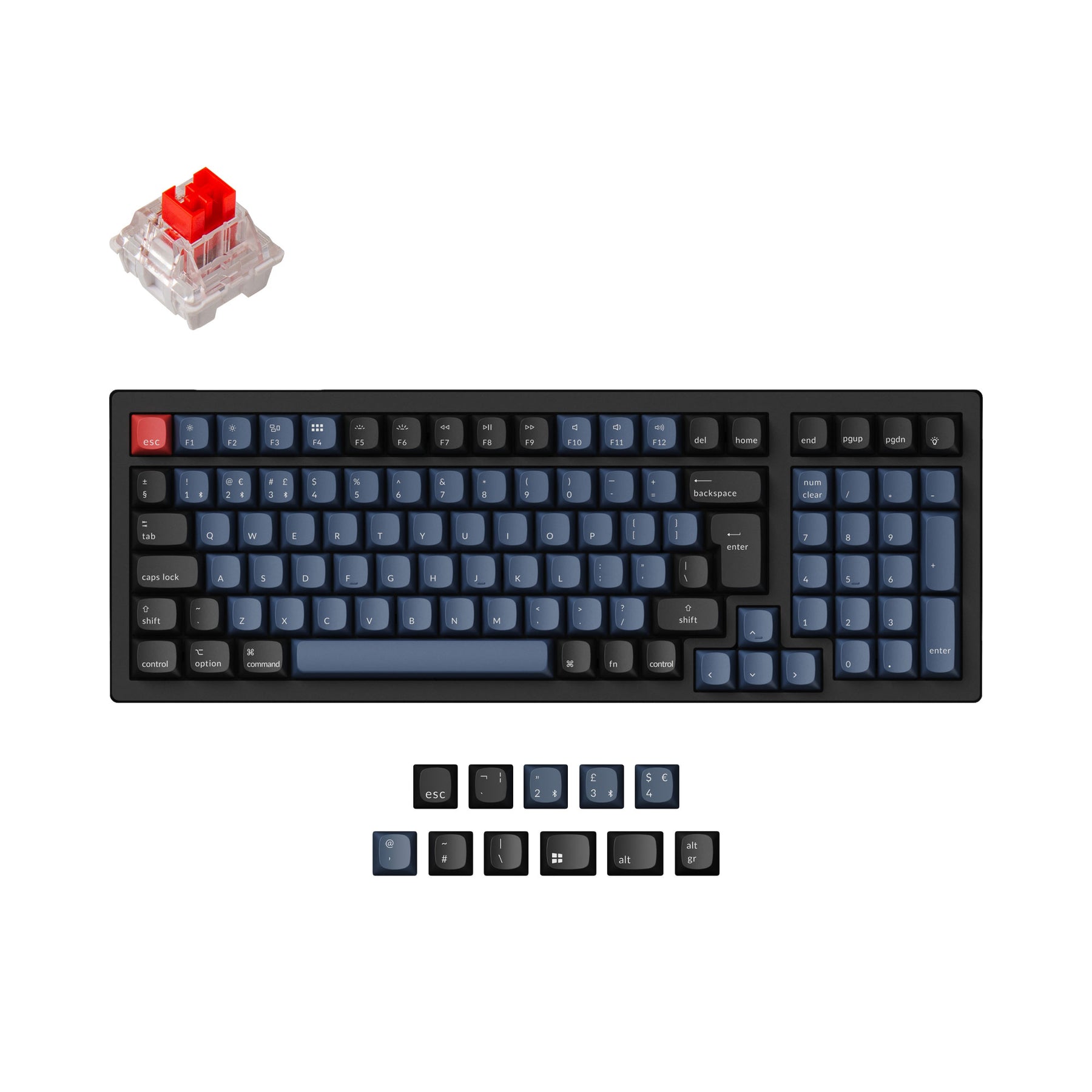 keychron-k4-pro-qmk-via-clavier-m-canique-sans-fil-iso image 3