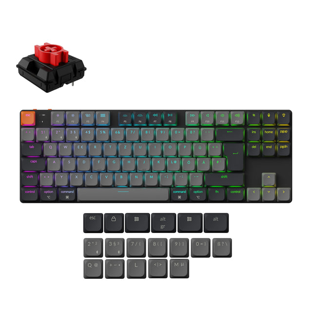 keychron-k1-version-6-clavier-m-canique-sans-fil-ultra-fin-iso-80-tkl image 4