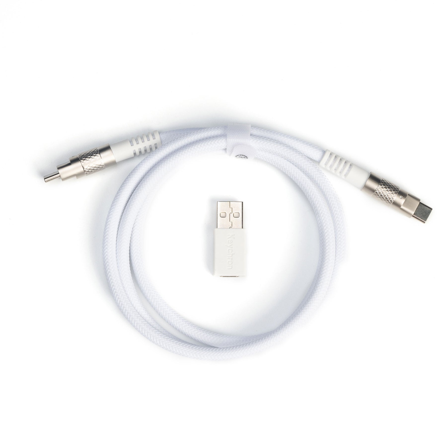 keychron-double-sleeved-geek-cable-c-ble-tress-usb-c-custom image 1